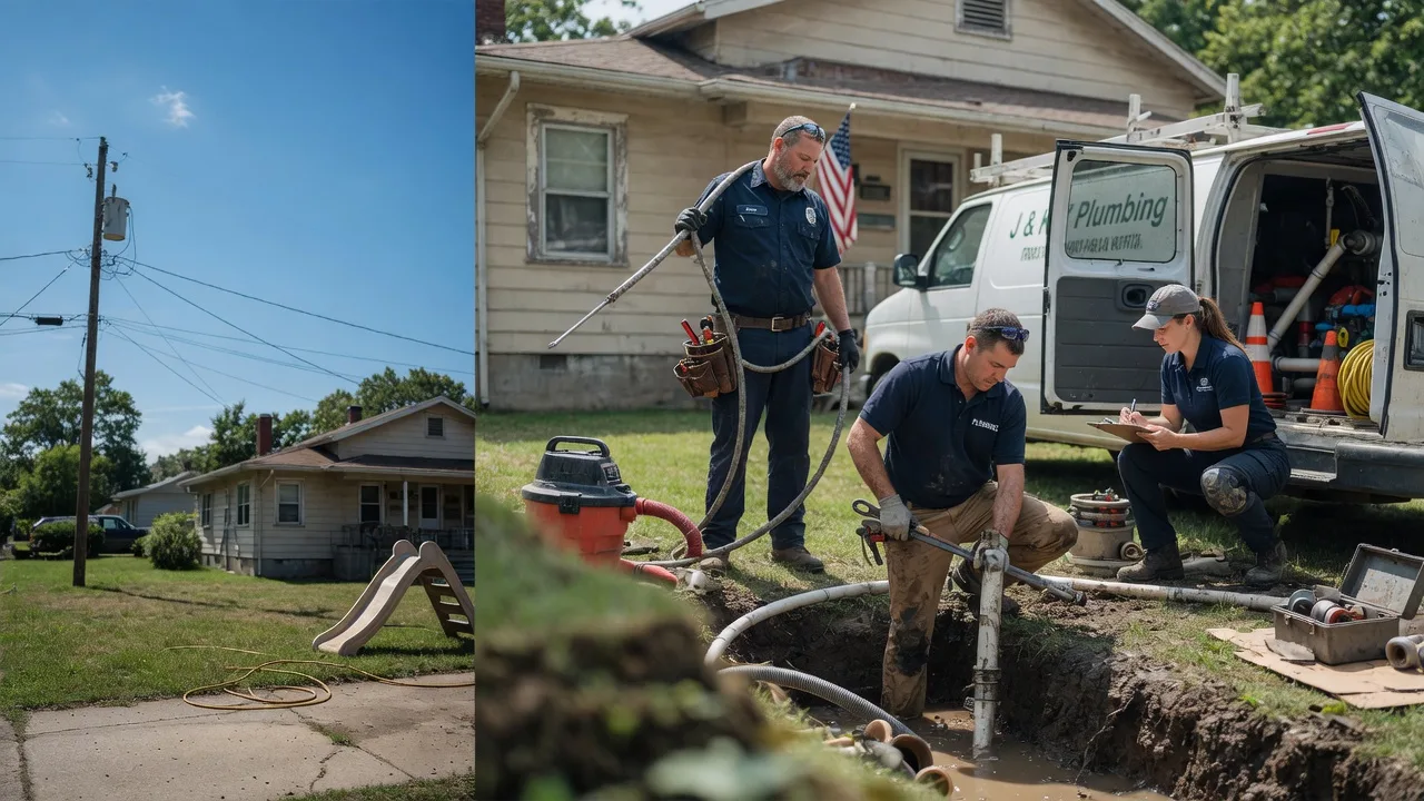 Drain Cleaning in Farmersville, OH near me